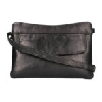 Leather Design Schoudertas Bristol Zwart