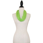 Lime Groene Tricot Colsjaal