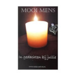 Mooi Mens Wenskaartje In gedachten bij jullie...