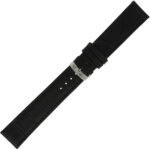 Morellato Horlogebandje Juke Alligator Zwart 22mm
