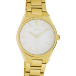 OOZOO Timepieces Horloge Goud/Wit | C10527