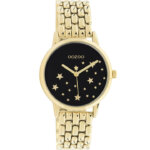 OOZOO Timepieces Horloge Goud/Zwart | C11029