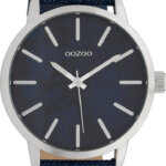 OOZOO Timepieces Horloge Jeans Blauw | C10002