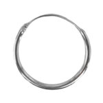 Oorring Hoops Echt Zilver 10mm