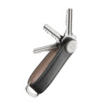 Orbitkey 2.0 Leather Key Holder Charcoal/Grey
