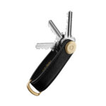 Orbitkey 2.0 Saffiano Leather Key Holder Liquorice