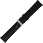 Pex Horlogebandje Snake Zwart 18mm