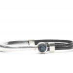 Qoss Taupe Armband Eva Jeans Blauwe Bol - Maat L