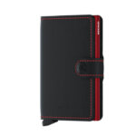 Secrid Mini Wallet Portemonnee Matte Black en Red