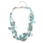 Turquoise Ketting Ibiza Stijl