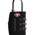 Worldpack TSA Cijferslot Zwart