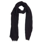 Zachte Langwerpige Sjaal Zwart