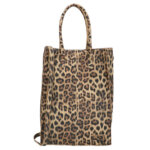 Zebra Trends Shopper Natural Bag Rosa XL Leopard