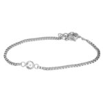 iXXXi Armband Box Chain Top Part Base Zilver