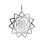iXXXi Charm Pendant Mandala Zilver
