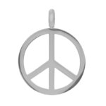 iXXXi Charm Pendant Peace Zilver