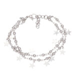 iXXXi Enkelbandje Dazzling Star Zilver