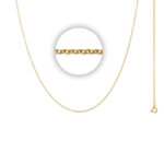 iXXXi Ketting 1 mm Goud 50 cm