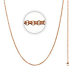 iXXXi Ketting 3 mm Rosé 80 cm