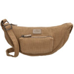 Charm London Corduroy Moonbag Schoudertas Valley Taupe
