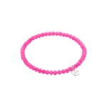 Biba Kralen Armband Fuchsia | 4 mm