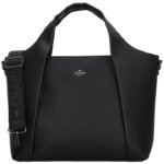 Charm London Handtas/Schoudertas Mulberry Street Zwart