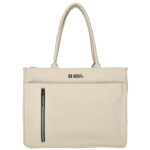 Enrico Benetti Waterproof Laptop Handtas Bergen 17'' Licht Taupe