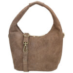 Charm London Handtasje / Schoudertasje Anna Donkertaupe