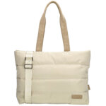 Zebra Trends Puffer Shopper/Laptoptas 15'' Elske Cream