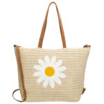 Beagles Rieten Shopper/Strandtas Fuerteventura Licht Natuur