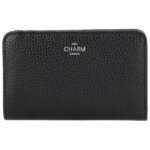Charm London Zip Around Portemonnee Washington Zwart