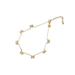 Day&Eve Enkelbandje Butterfly | Goud