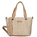 Enrico Benetti Rieten Handtas/Schoudertas Summer Misty Rose