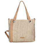 Enrico Benetti Rieten Shopper/Schoudertas Summer Misty Rose