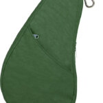 Healthy Back Bag Textured Nylon Large Baglett Evergreen