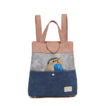 Hi-di-hi Rugzak/Schoudertas Song Song Blue Blauw/Roze