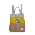 Hi-di-hi Rugzak/Schoudertas Song Song Blue Bruin/Blauw