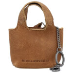 Hide & Stitches Sleuteletui/Sleutelhanger Earth Bruin