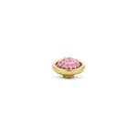 Melano Vivid Shiny Steentje Light Rose | Goud