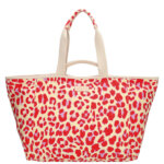 PE Florence Strandtas Leisure Leopard Red