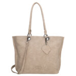 Beagles Handtas/Schoudertas La Rambla Licht Taupe