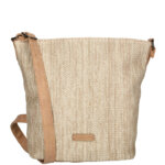 Enrico Benetti Rieten Schoudertas Summer Misty Rose