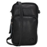 Hide en Stitches Telefoontasje Paint Rock Zwart