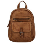 Hide & Stitches Rugzak Paint Rock Cognac