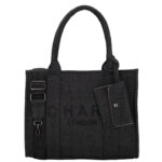 Charm London Shopper/Schoudertas Bond Zwart