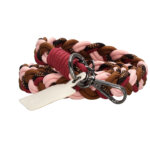 Beagles Fashion Gevlochten Telefoonkoord Phone Strap Burgundy