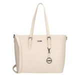 Charm London Birmingham - Handtas/Schoudertas 15.6'' - Cream