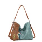 Hi-di-hi Handtas/Schoudertas Buzz Aqua/Cognac - PRE ORDER: LEVERBAAR VANAF SEPTEMBER 2025