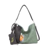 Hi-di-hi Handtas/Schoudertas Buzz Licht Groen/Donker Grijs - PRE ORDER: LEVERBAAR VANAF SEPTEMBER 2025