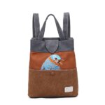 Hi-di-hi Rugzak/Schoudertas Song Song Blue Cognac/Donker Grijs – PRE ORDER: LEVERBAAR VANAF SEPTEMBER 2025